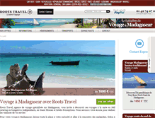 Tablet Screenshot of madagascar-roots.com